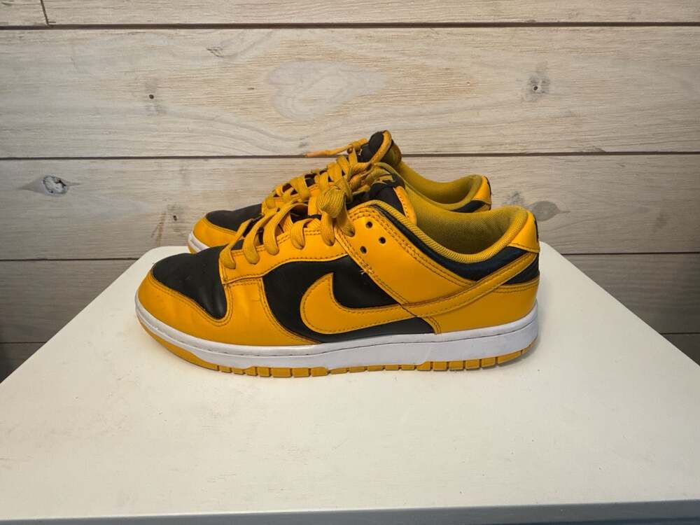 Nike Dunk Low Championship Goldenrod Size 10